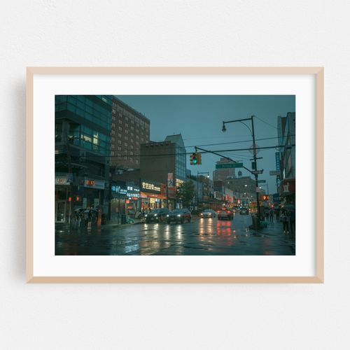 Rainy Night in Flushing, Queens 02