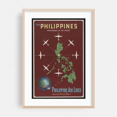 The Philippines, crossroads of the Orient Philippine Air Lines, route of the Orient Star (1930)