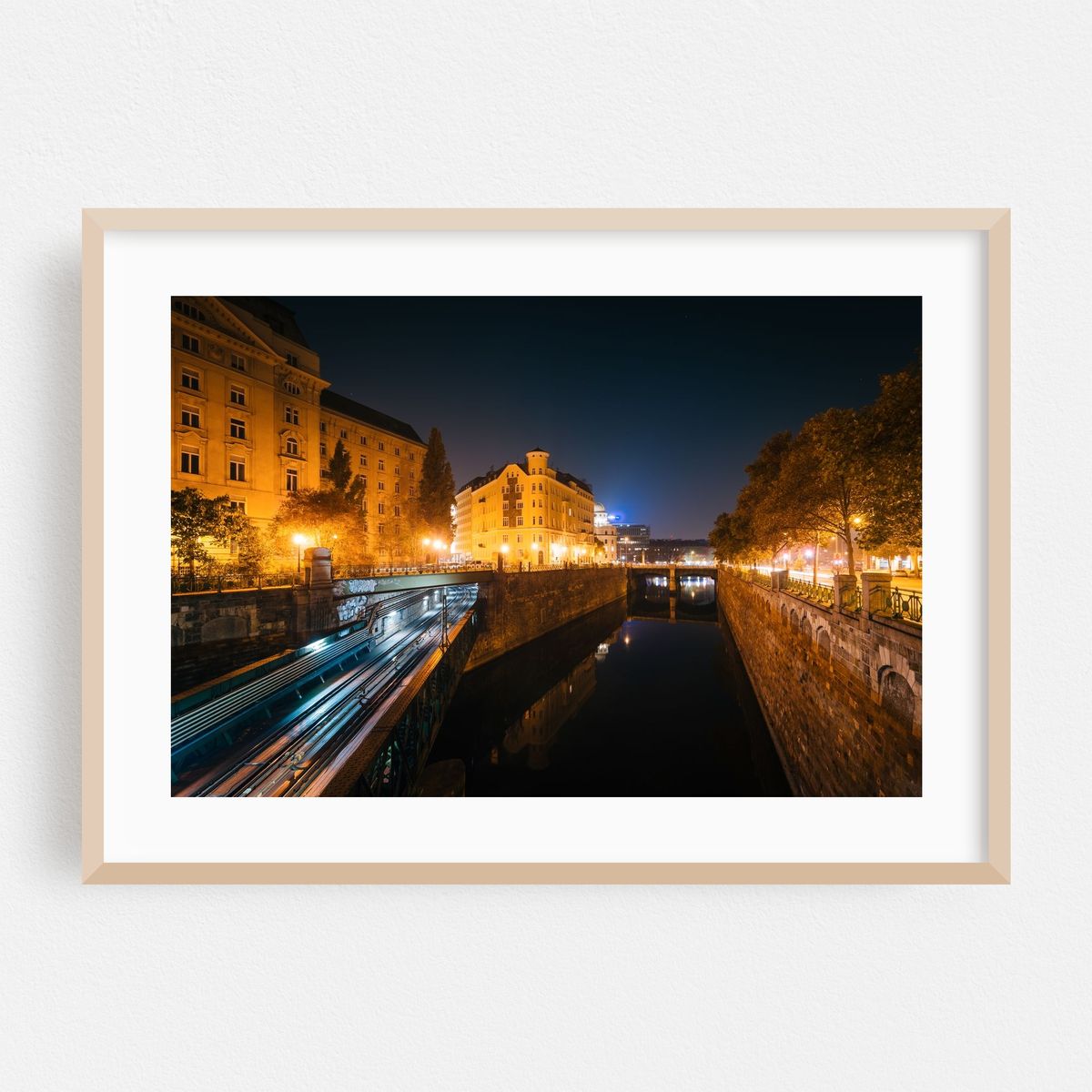 Train Bridge Over Wienfluss – image 1 of 6