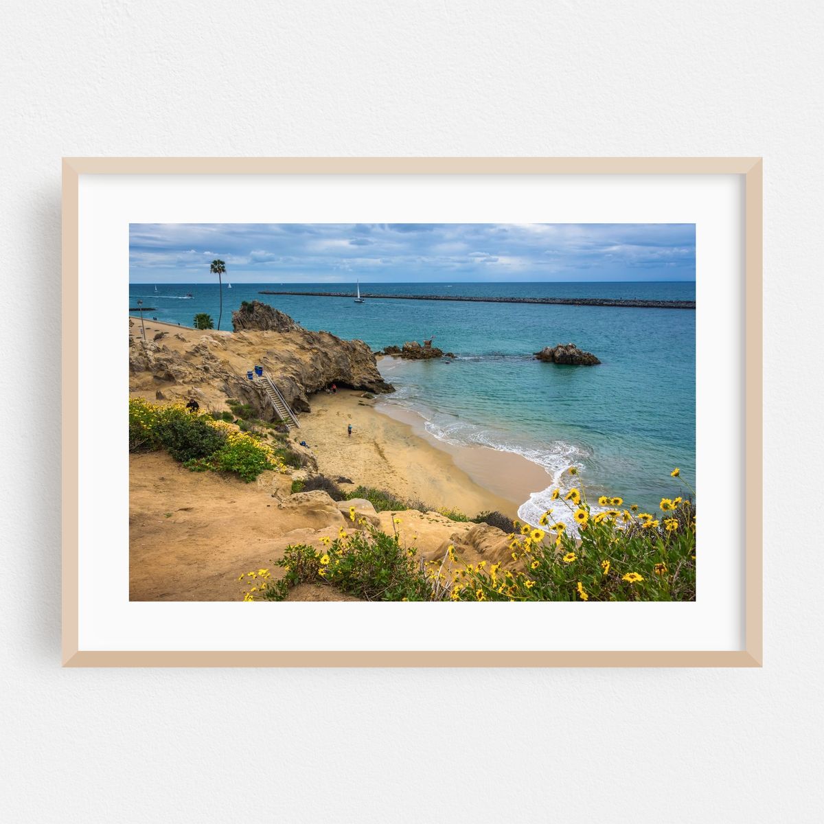 Yellow Flowers & Clear Waters – image 1 of 6