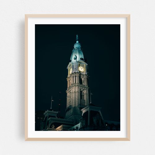 Philadelphia City Hall at Night