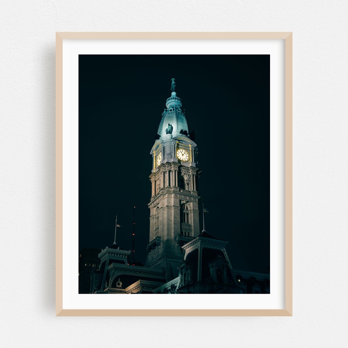 Philadelphia City Hall at Night – image 1 of 12