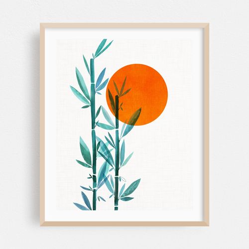 Bamboo Sunset