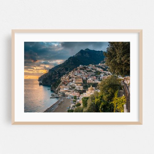 Sunset in Positano