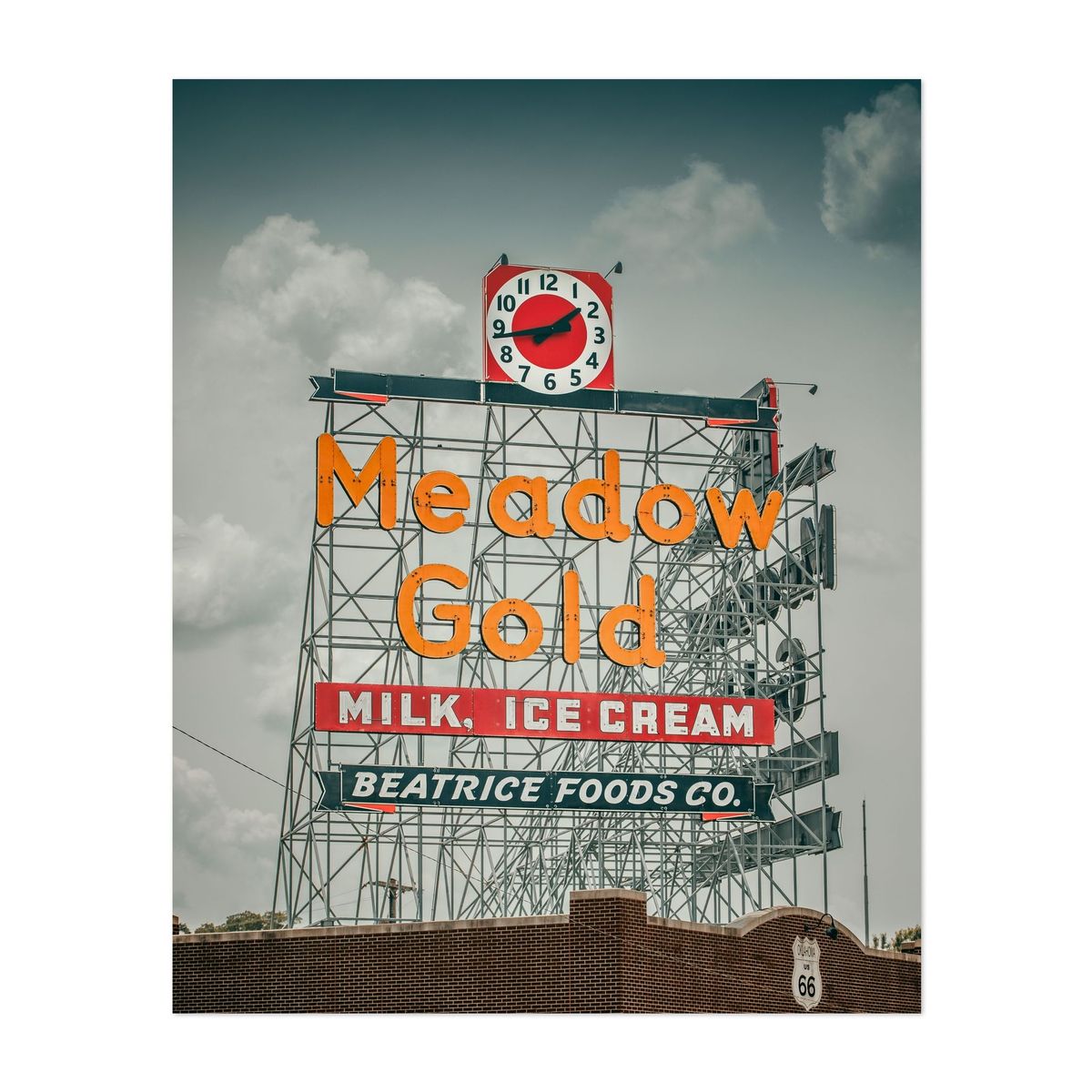 Meadow Gold Sign – image 1 of 2