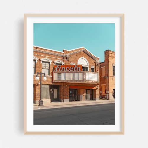 Lincoln Theatre in Lincoln Illinois
