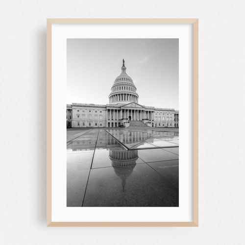 Capitol Reflecting 02 B&W