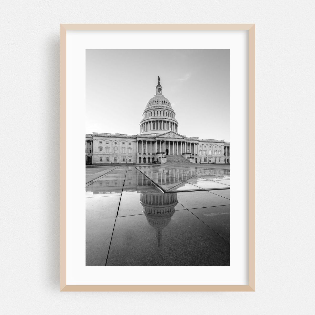 Capitol Reflecting 02 B&W – image 1 of 16