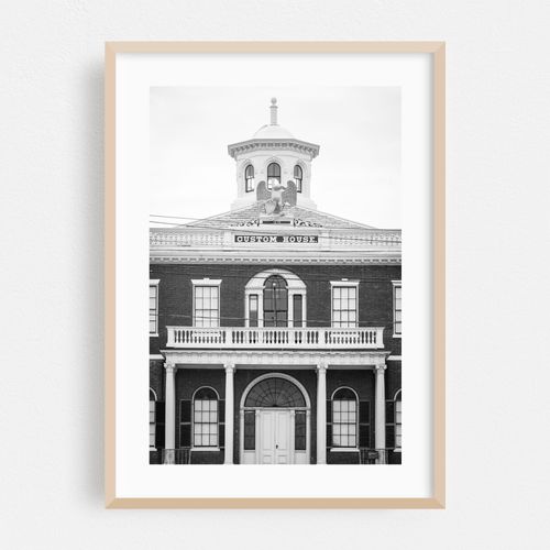 The Custom House B&W