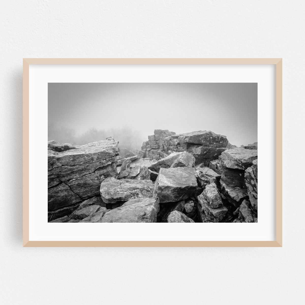 Foggy Blackrock B&W – image 1 of 6