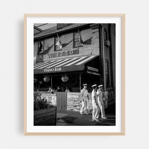 Middleton Tavern, Annapolis B&W