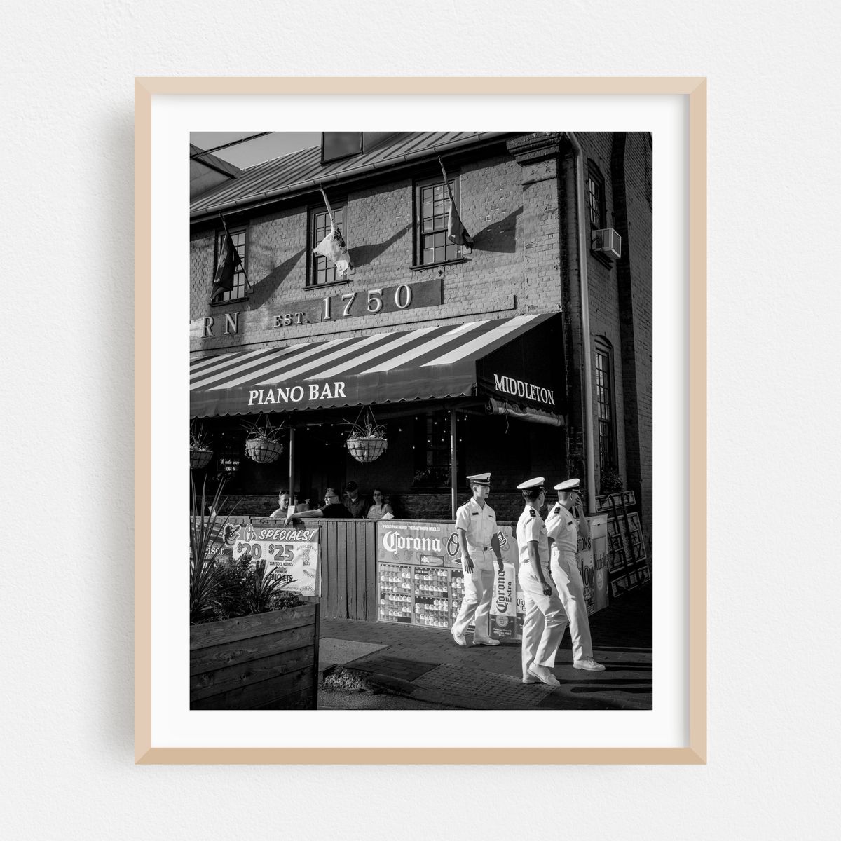 Middleton Tavern, Annapolis B&W – image 1 of 12