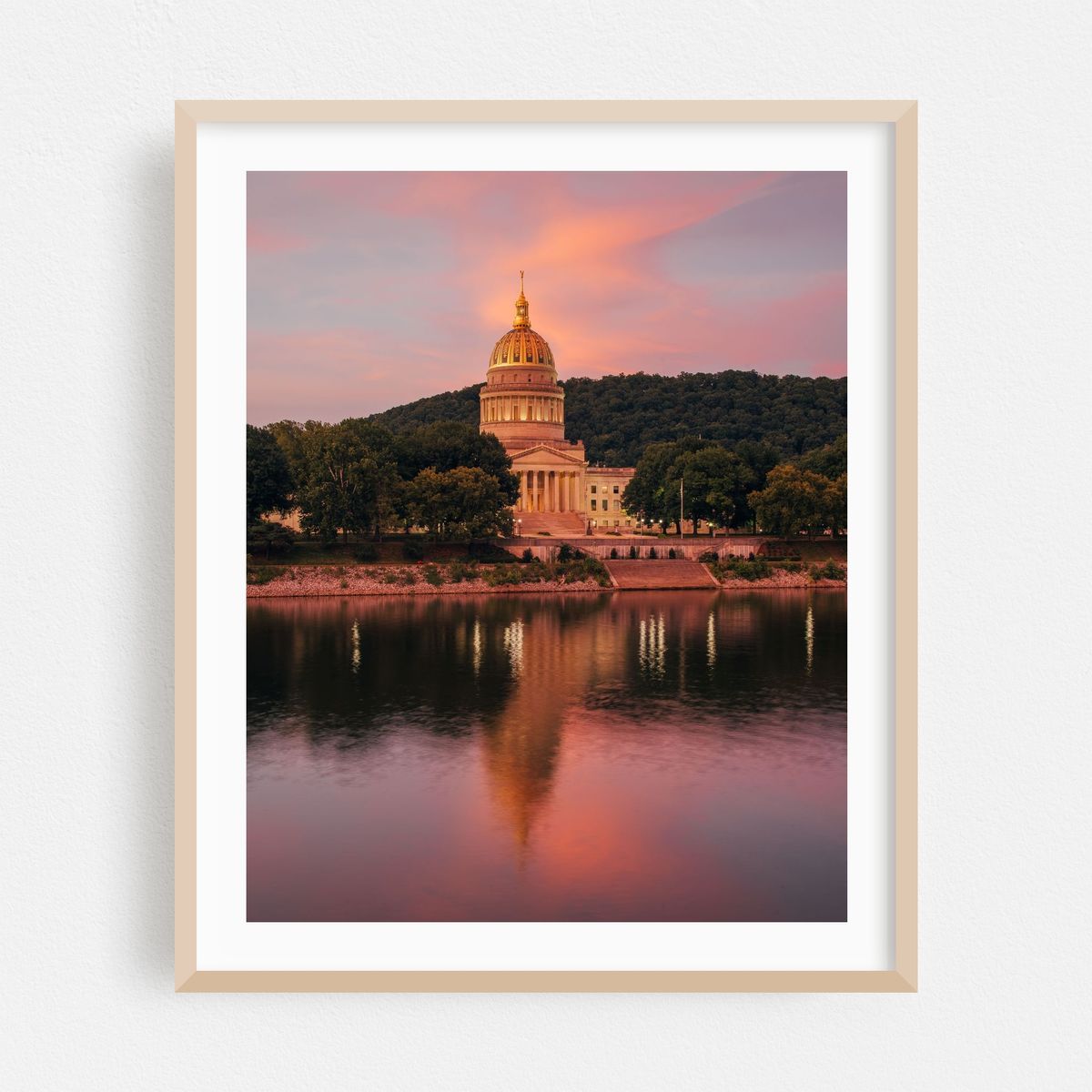 West Virginia State Capitol at Sunset – image 1 of 12