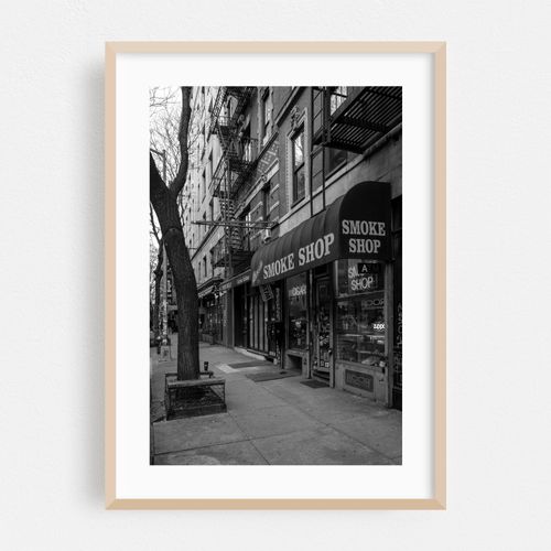 Smoke Shop, West Village B&W