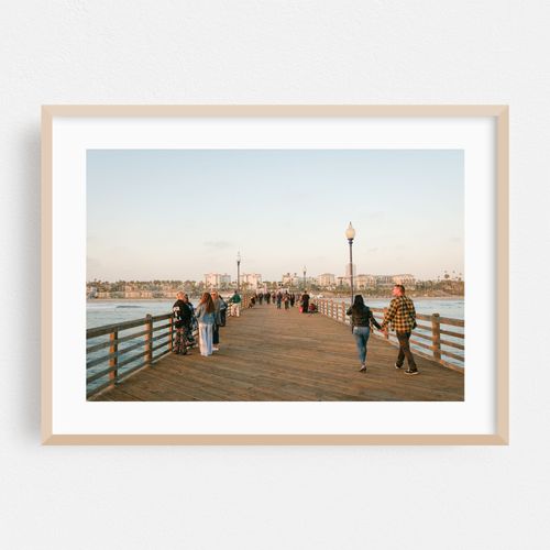On the Oceanside Municipal Pier