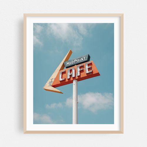 MidPoint Cafe Sign
