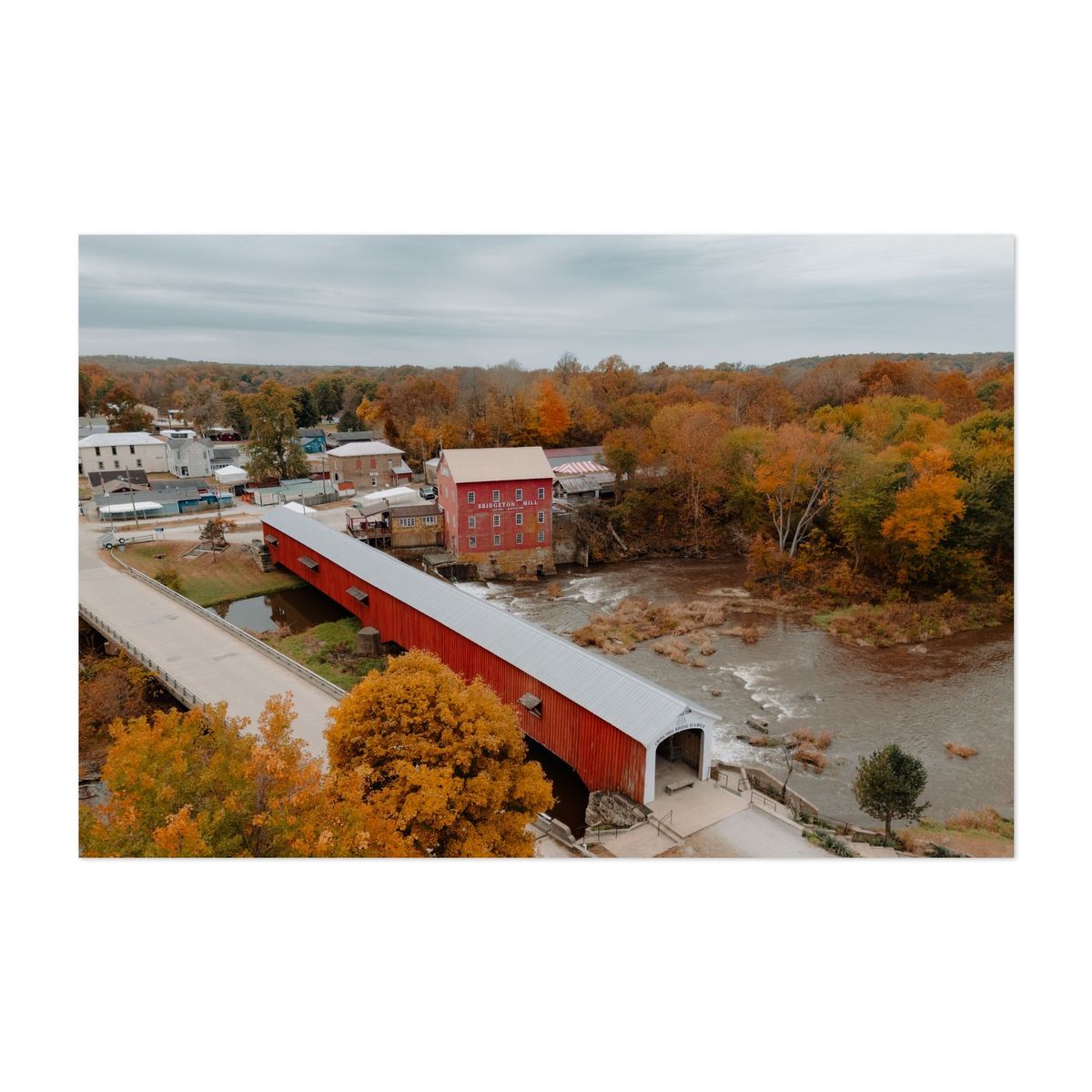 Bridgeton Mill Aerial View 02 – image 1 of 2