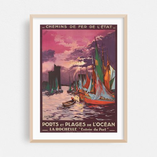 Ports et Plages de l’Océan. La Rochelle Entrée du Port (1928)