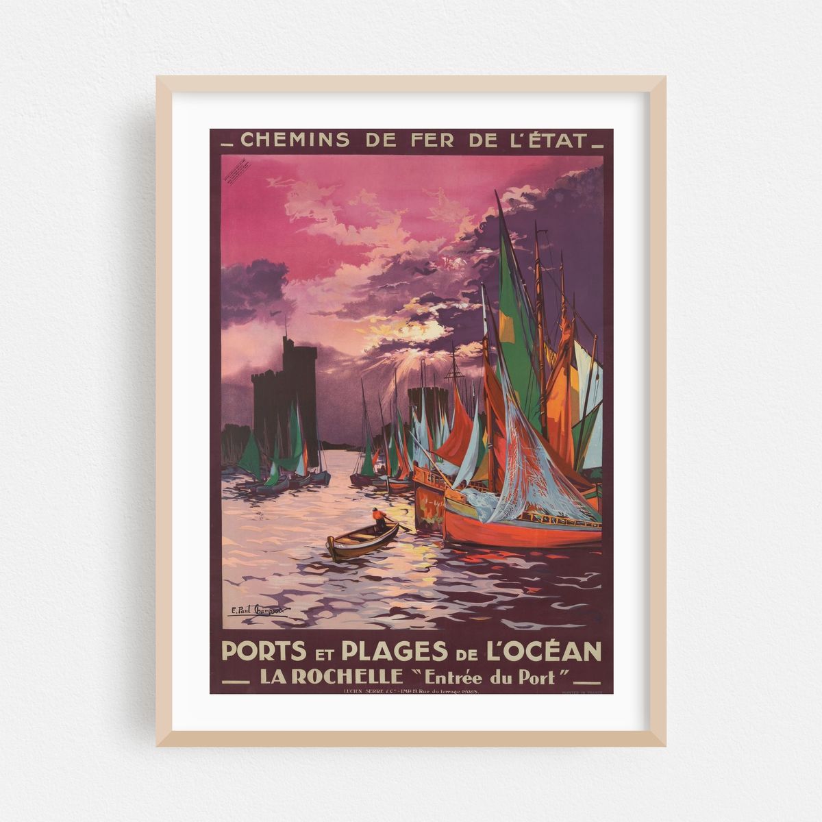 Ports et Plages de l’Océan. La Rochelle Entrée du Port (1928) – image 1 of 3