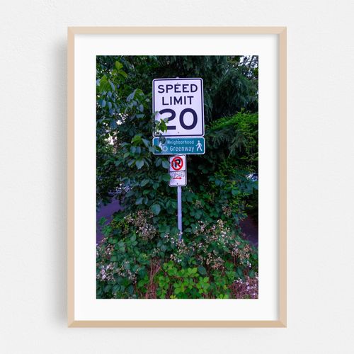 Greenway Sign in NE Portland