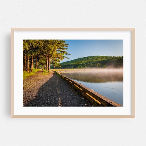 Spruce Knob Lake Fog