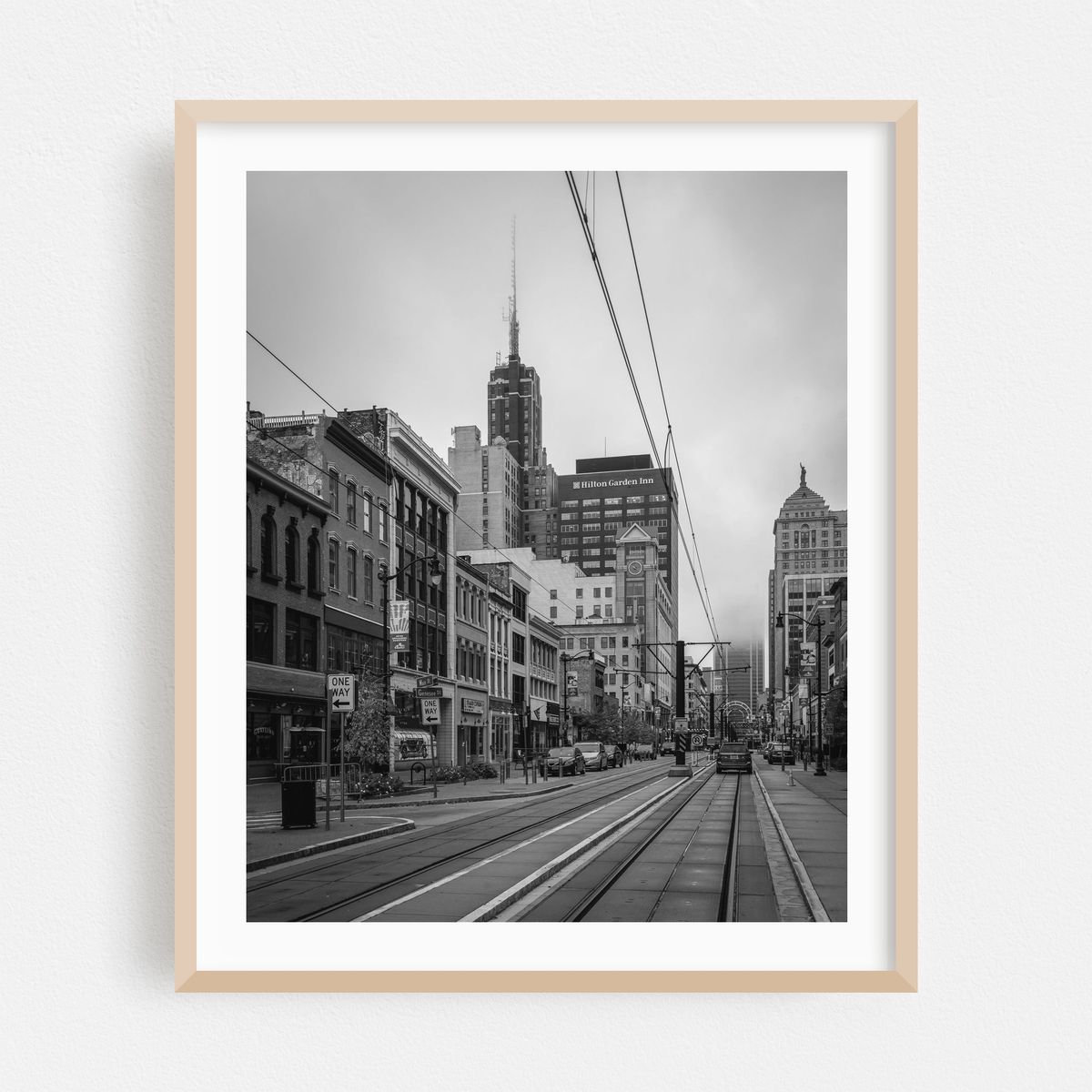 Main Street, Buffalo B&W – image 1 of 12