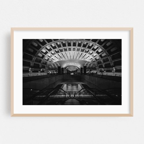 L'Enfant Plaza Station B&W