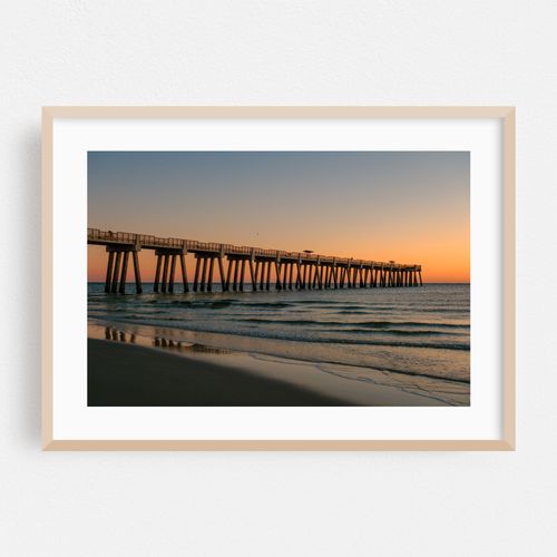 Jacksonville Beach Pier at Sunrise
