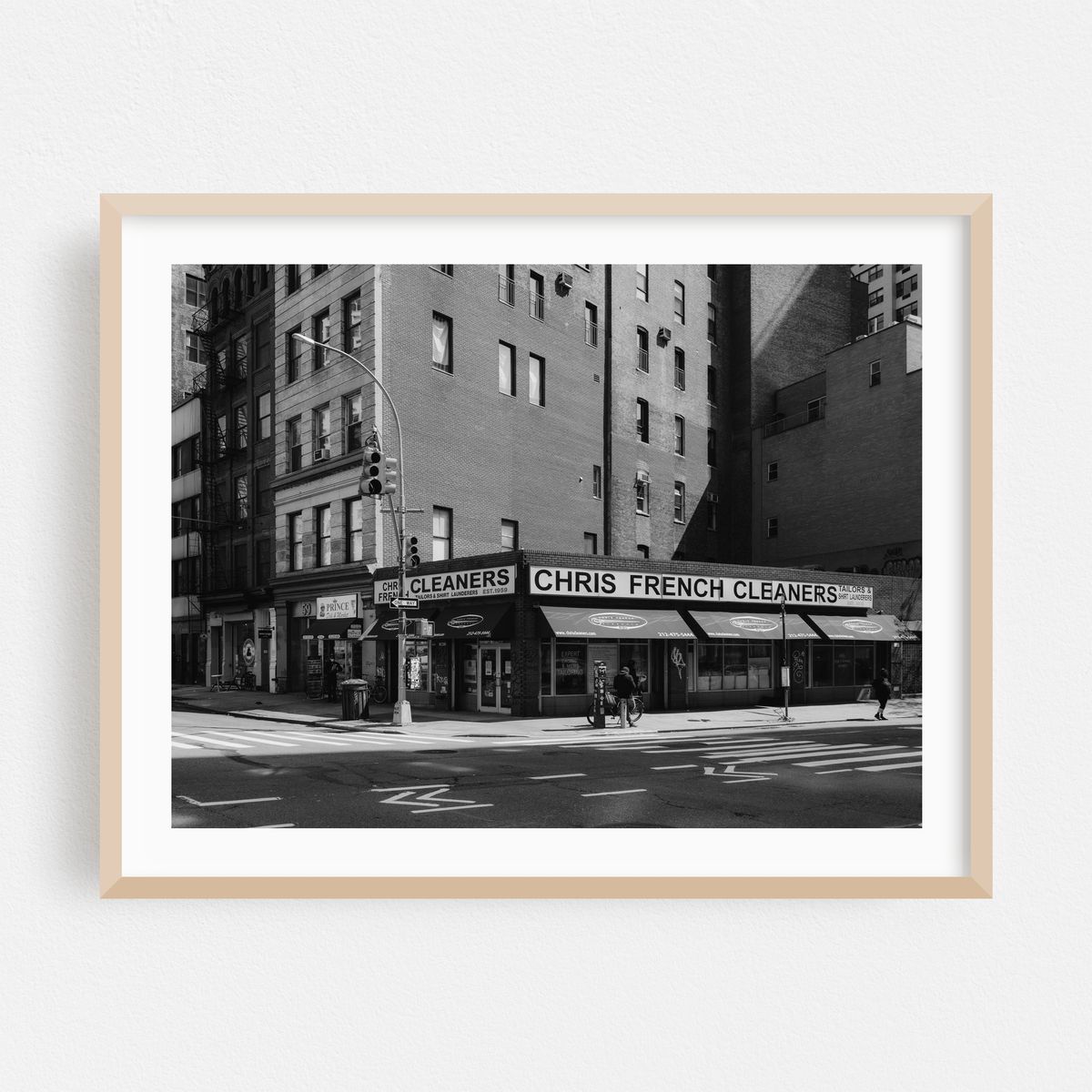 Chris French Cleaners, East Village B&W – image 1 of 3