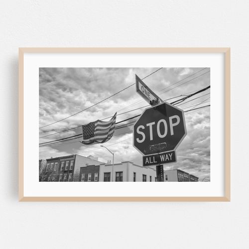 American Stop Sign