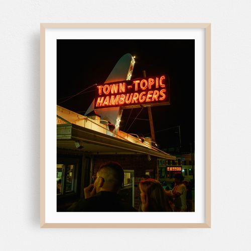 Town Topic Hamburgers Neon, Kansas City