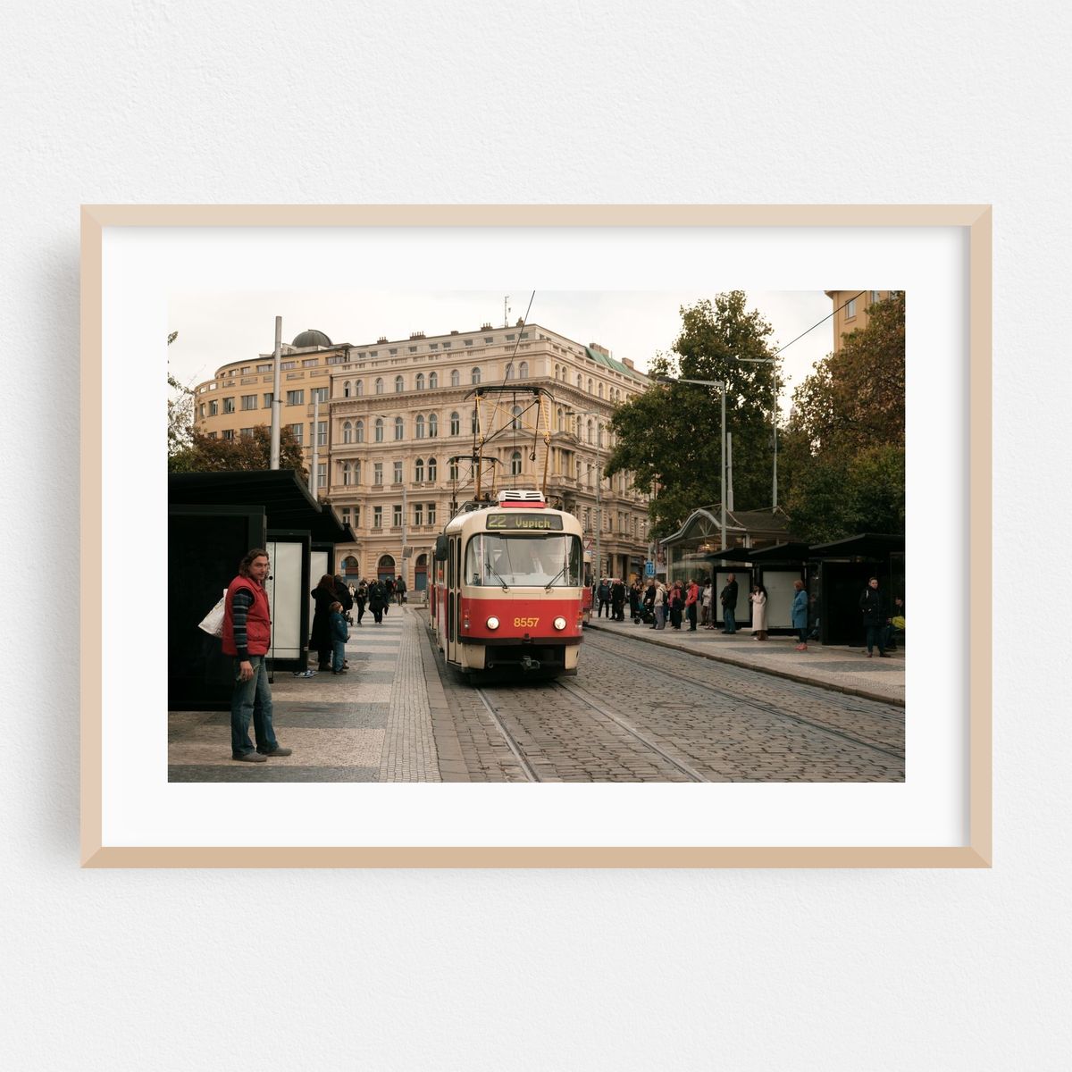 Tram at Náměstí Míru, Prague – image 1 of 6