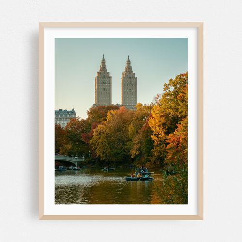Autumn Color at The Lake, Central Park 01