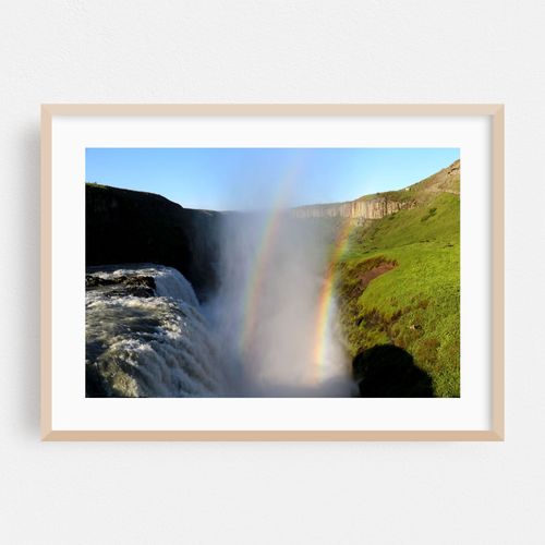 ICELAND Gullfoss Rainbow 01