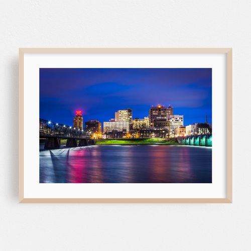 The Susquehanna River & The Harrisburg Skyline