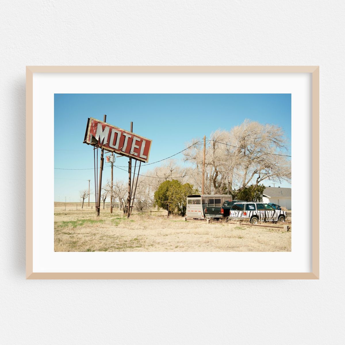 Motel Sign on Route 66, Adrian – image 1 of 6
