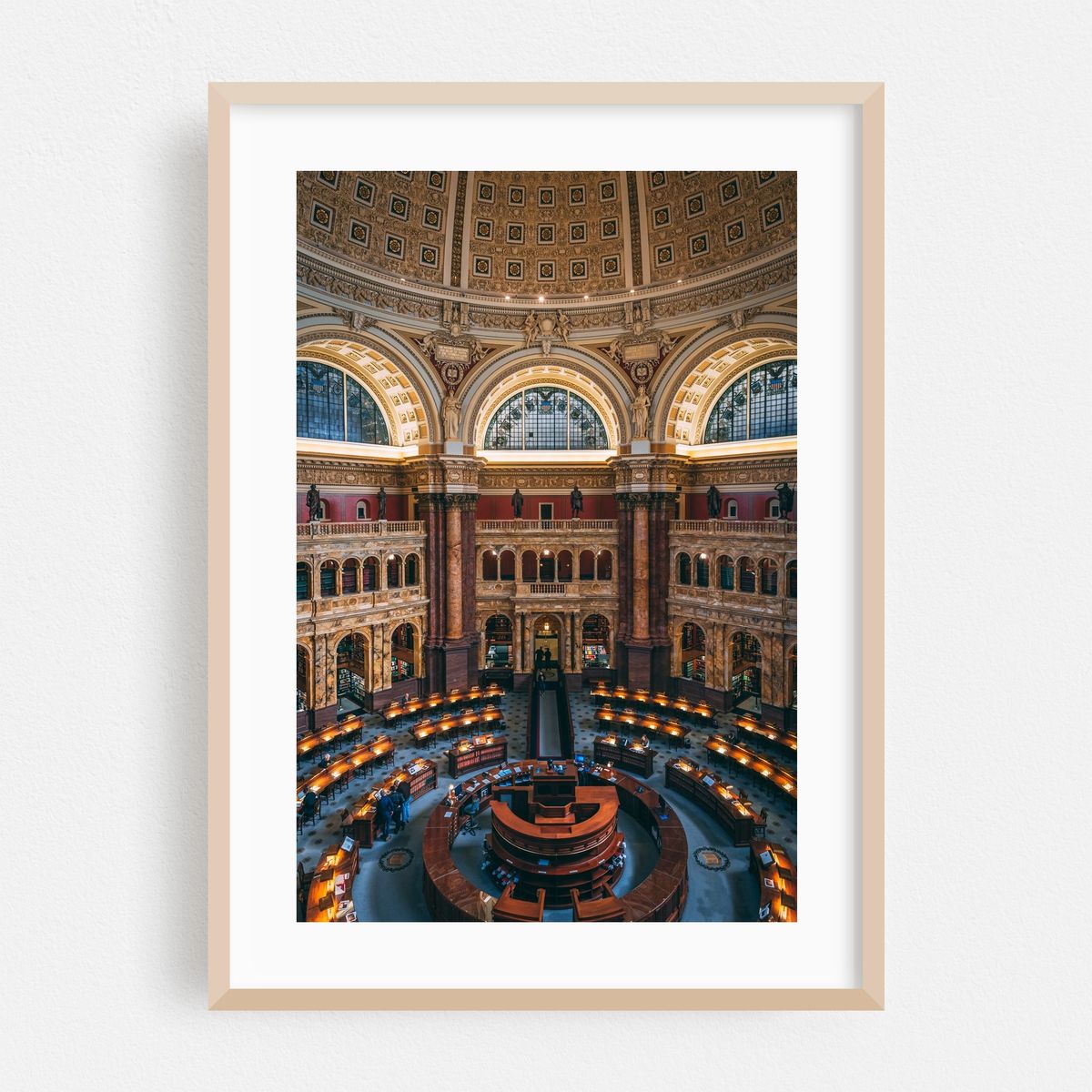 LOC Main Reading Room 02 – image 1 of 16