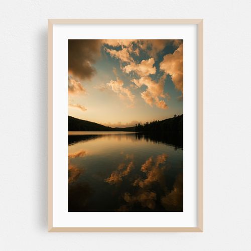 Sunset at Littleville Lake