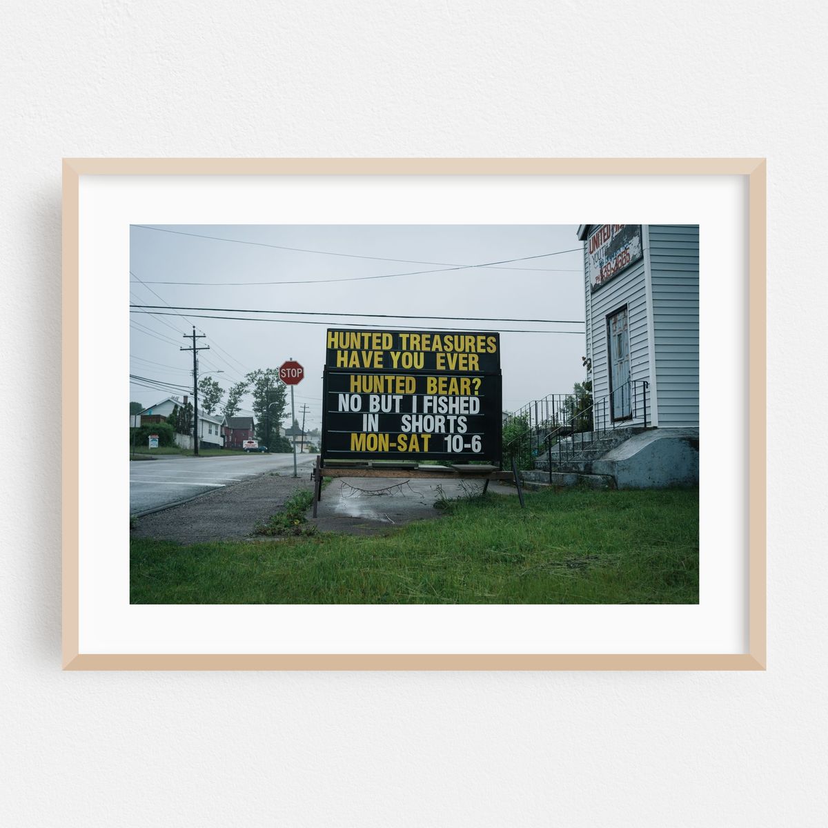 Hunted Treasures Sign, North Sydney – image 1 of 6