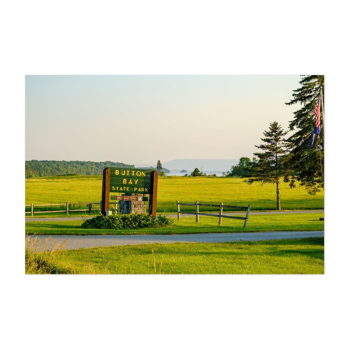 Button Bay State Park Sign – image 1 of 2