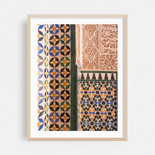 Historical Tiles - Alhambra Granada Spain