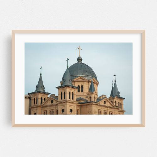 Church at Plac Wolności, Łódź 01