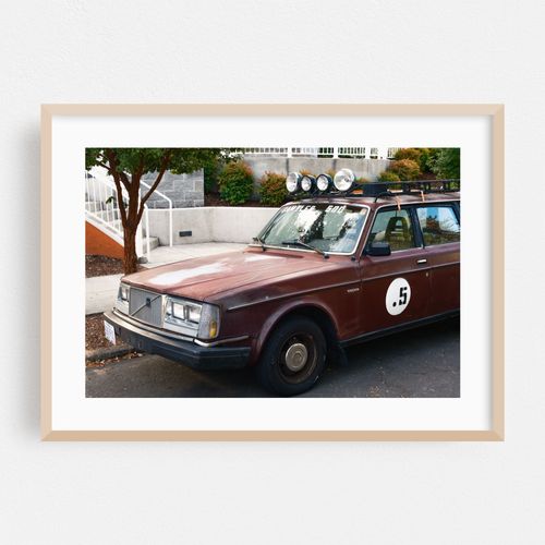 Brown Volvo