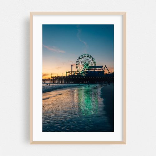 Santa Monica Pier Sunset 03