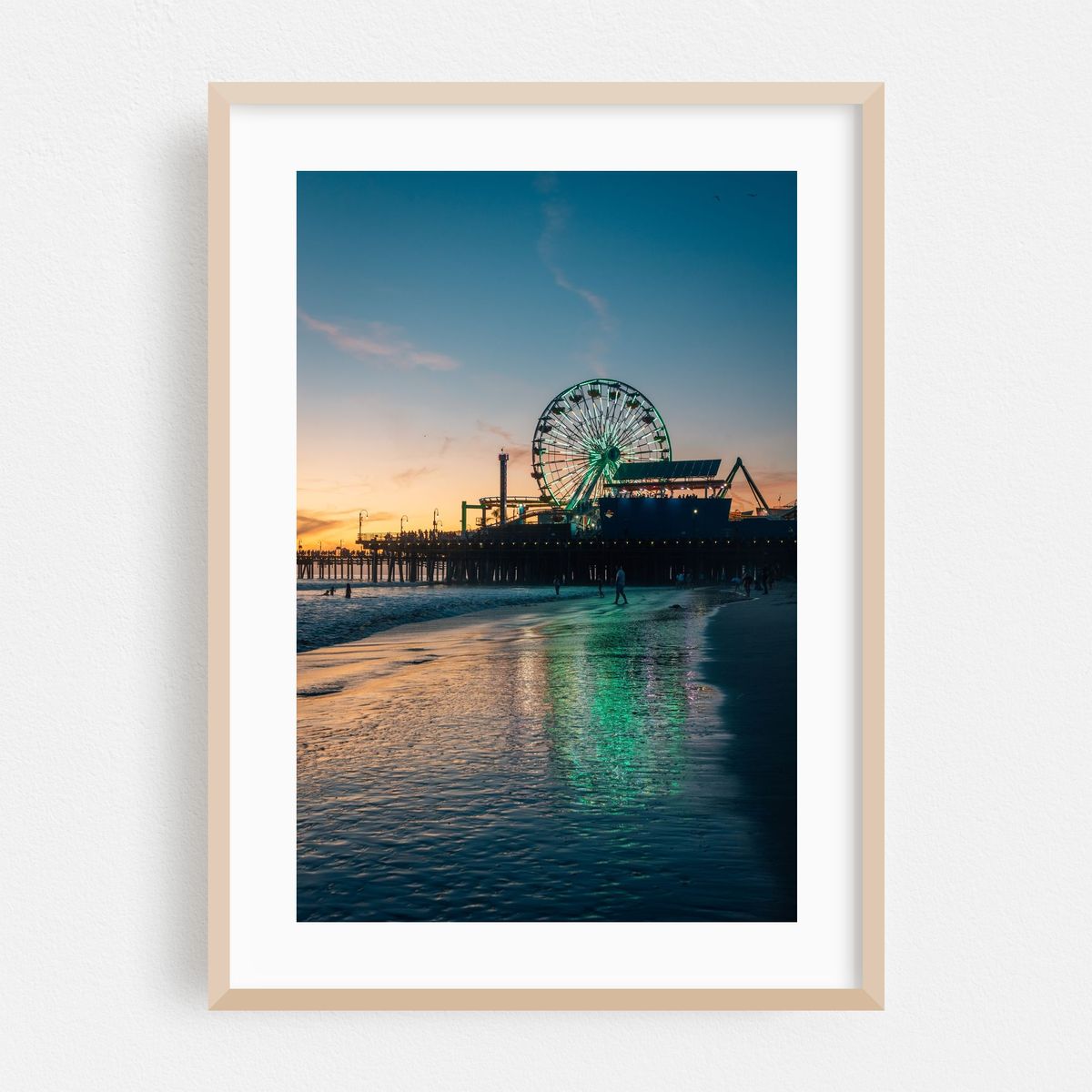 Santa Monica Pier Sunset 03 – image 1 of 16