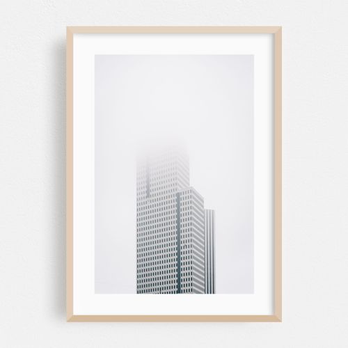 Downtown in Fog 02
