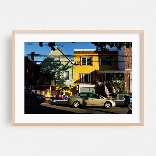 Yellow House in Astoria, Queens