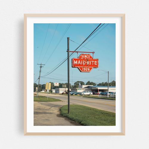 Maid-Rite Sign in Galesburg 02