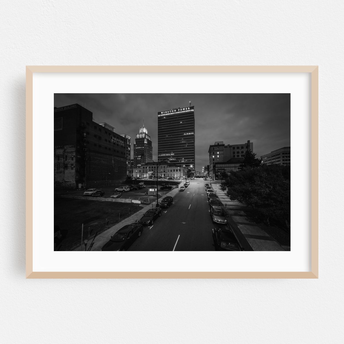 3rd Street, Winston-Salem B&W – image 1 of 6