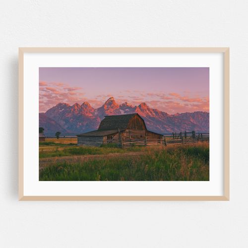Mormon Row at Sunset 01